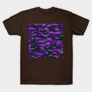 Camo Pattern - Amethyst madness T-Shirt